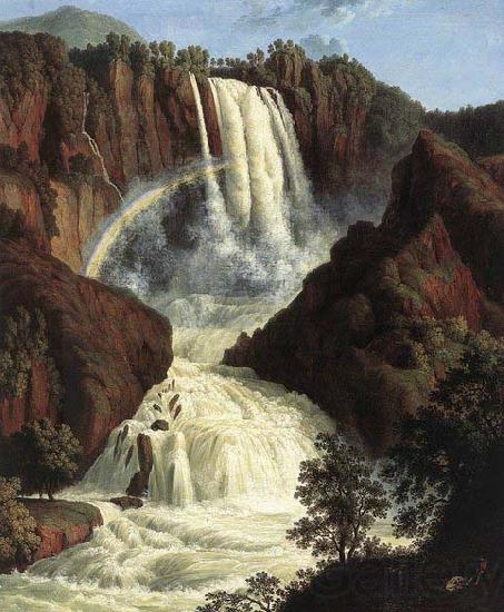 Jakob Philipp Hackert The Waterfalls at Terni Germany oil painting art